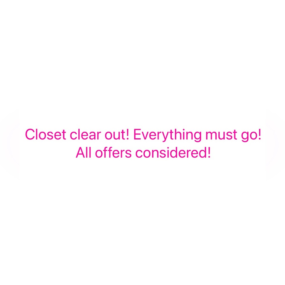 Black Friday clear out sale!